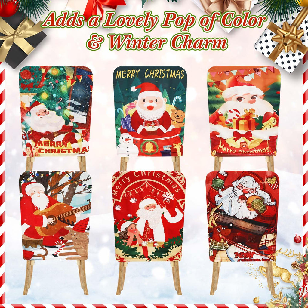 7 Pcs Sunflower Chair Covers and Tablecloth Set 60 x 84 Inch Waterproof Stain Rectangular Table Cover with Stretchable Removable Chair Slipcovers for Dining Room Kitchen Patio Summer Parties