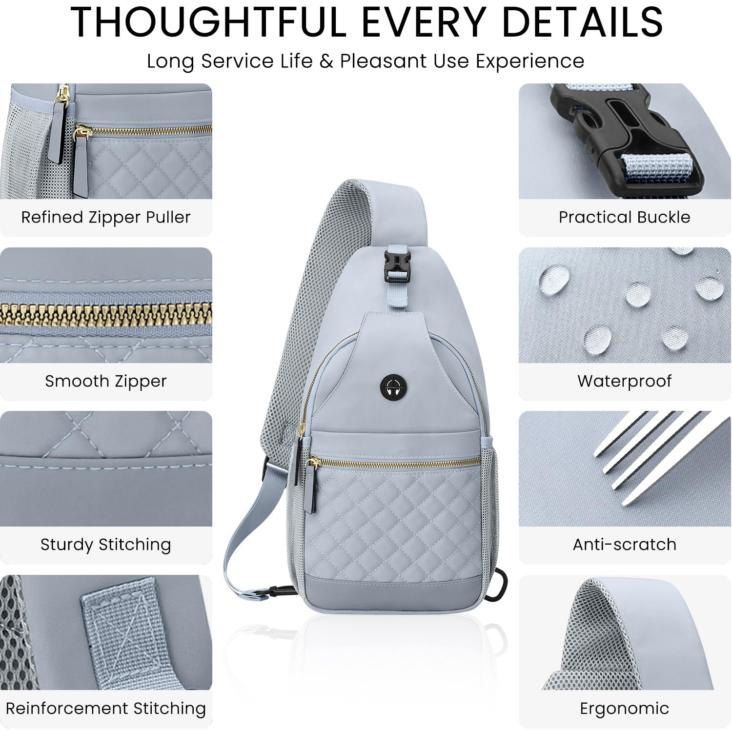 Small Crossbody Purses Bags for Women Men Travel, Chest Sling Bag Women Casual Cross Body Bag for Woman Sling Backpack