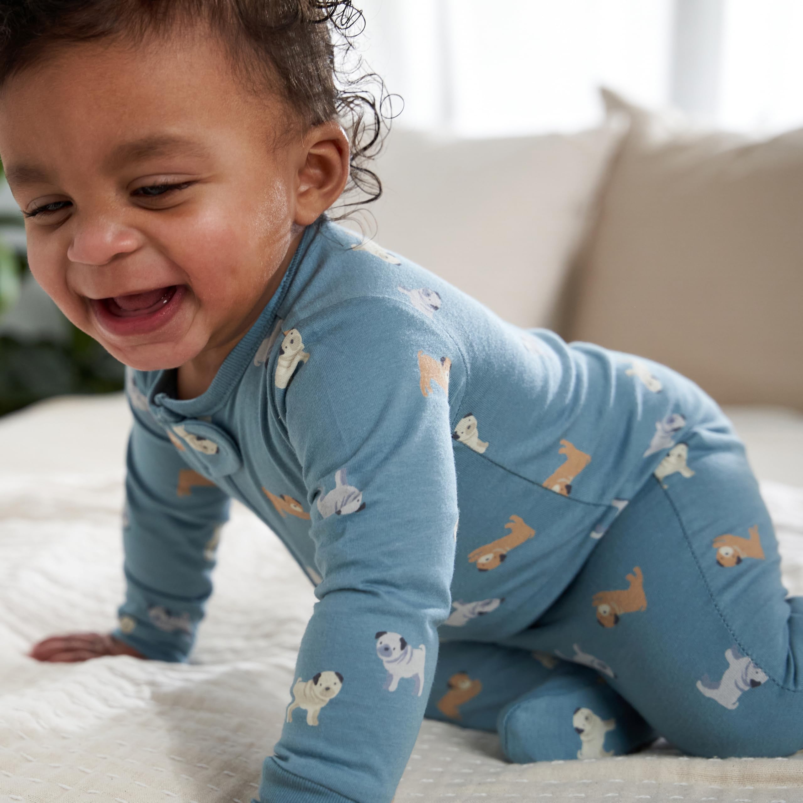 Gerber baby-boys 4 Pack Sleep 'N Play Footie