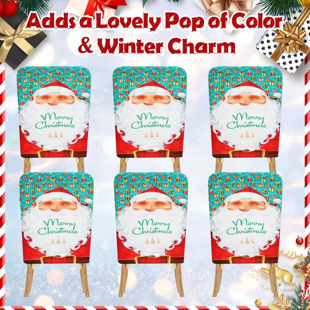 7 Pcs Sunflower Chair Covers and Tablecloth Set 60 x 84 Inch Waterproof Stain Rectangular Table Cover with Stretchable Removable Chair Slipcovers for Dining Room Kitchen Patio Summer Parties