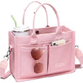 ZHMO Canvas Tote Bag for Women,Women's Bags Crossbody Bags Work Laptop Tote Bag Large Handbags Purse for Travel Nurse Teacher