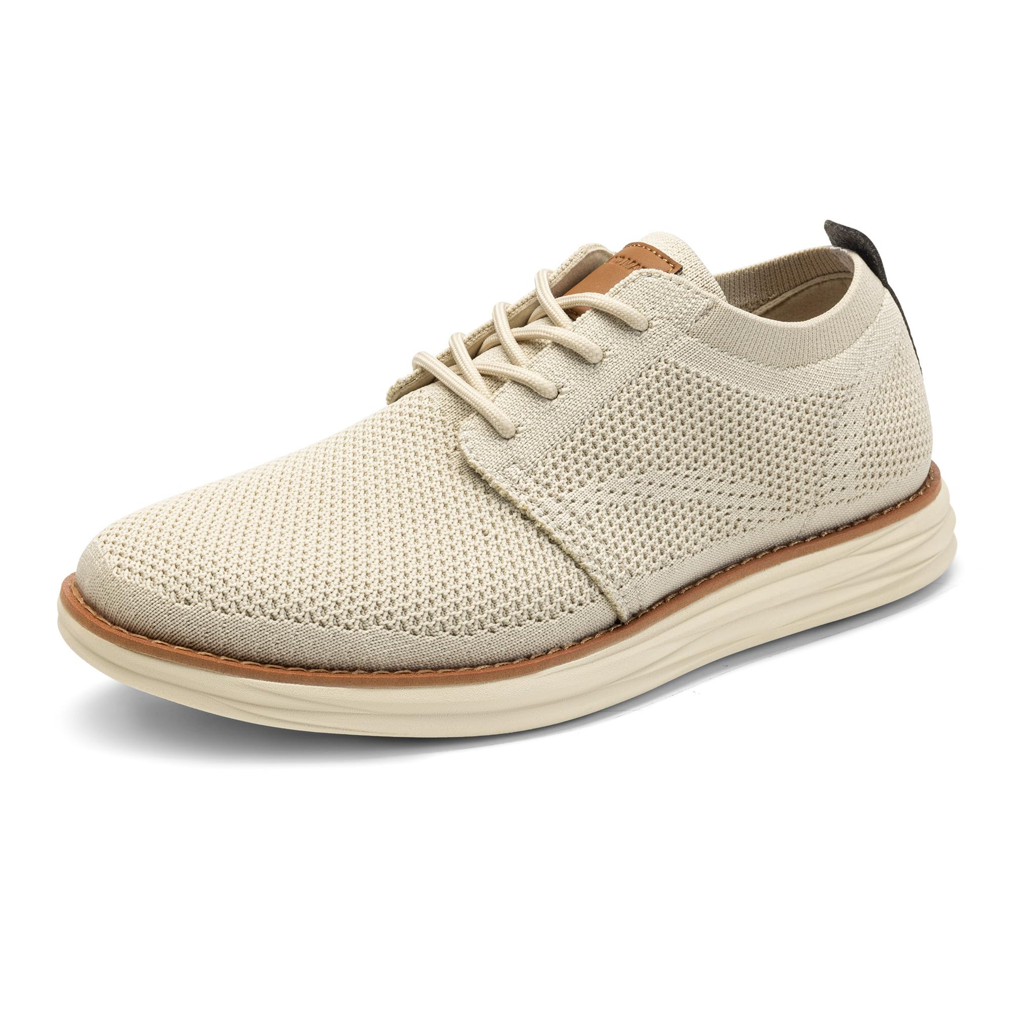 Bruno Marc Men's KnitFlex Breeze Mesh Sneakers Oxfords Lace-Up Lightweight Casual Walking Shoes