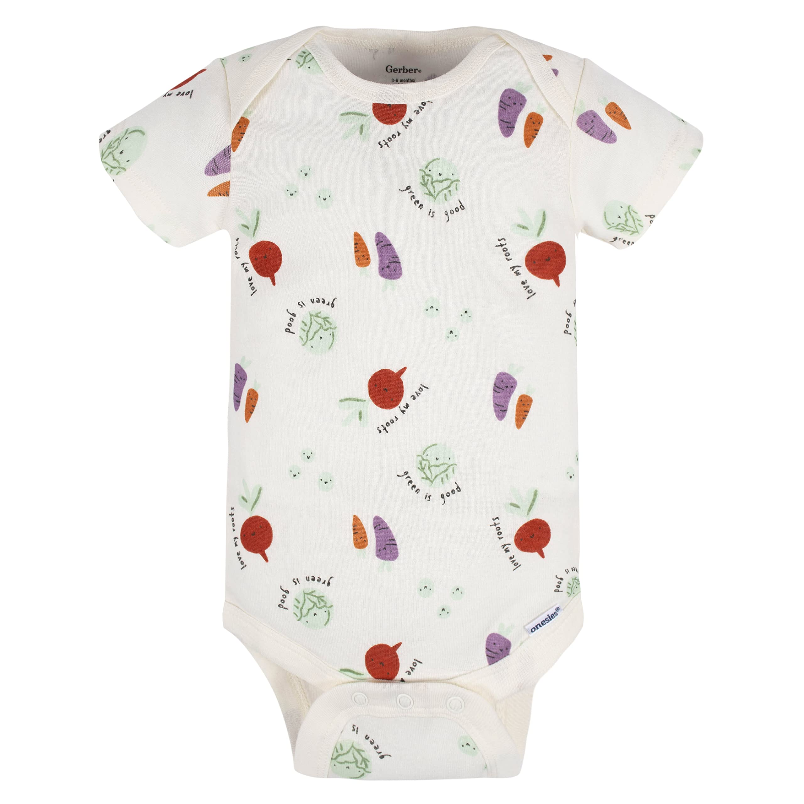 Gerber Unisex-Baby 8-pack Short Sleeve Onesies Bodysuits