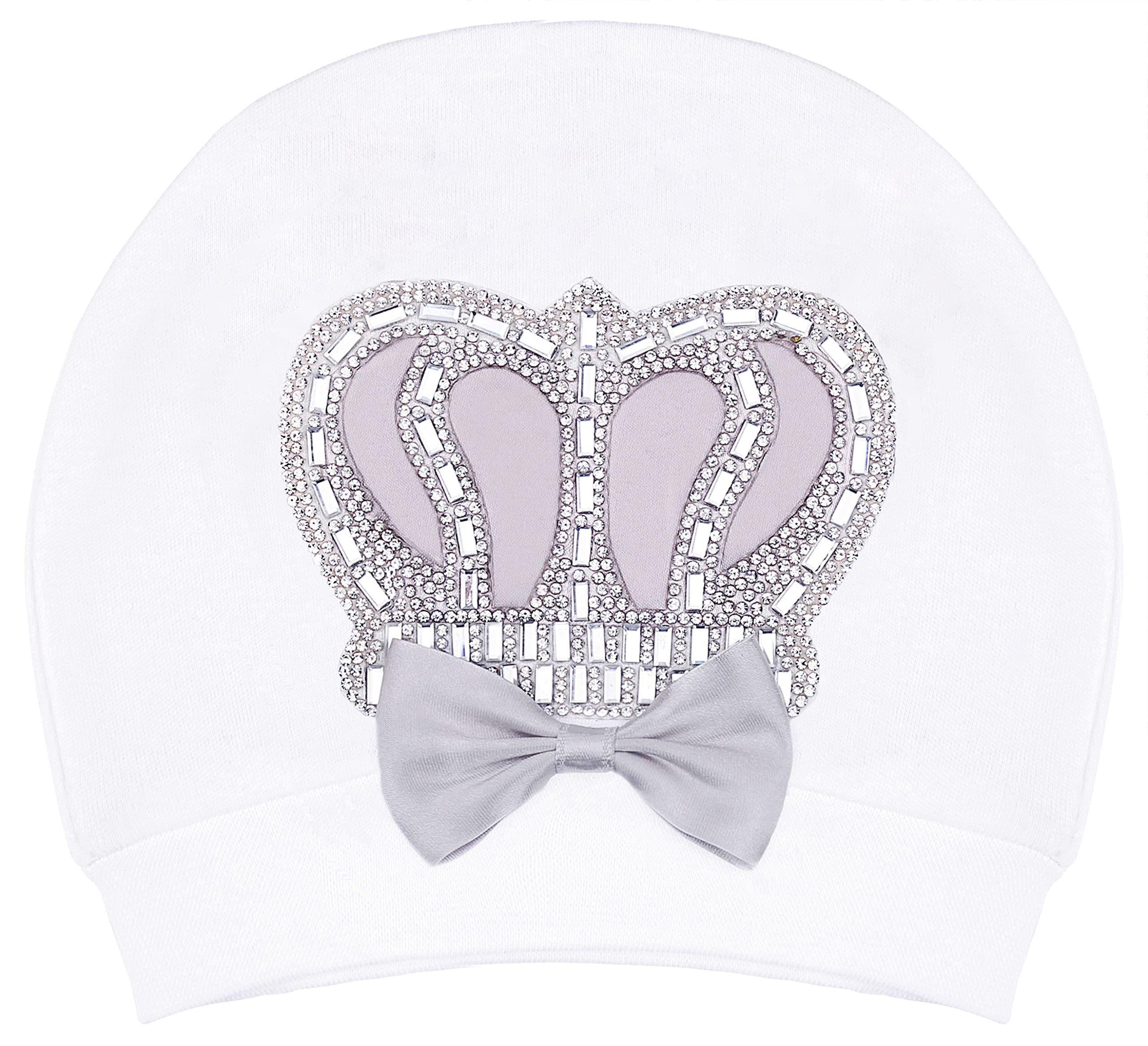 Lilax Baby Boy Newborn Crown Jewels Layette 3 Piece Gift Set