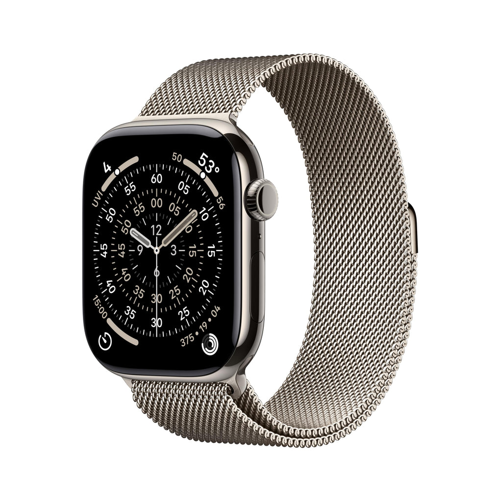 Apple Watch Series 11 [GPS + Cellular 42mm] Smartwatch with Rose Gold Aluminum Case w Light Blush Sport Band - S/M. Sleep Score, Fitness Tracker, Health Monitoring, Always-On Display, Water Resistant