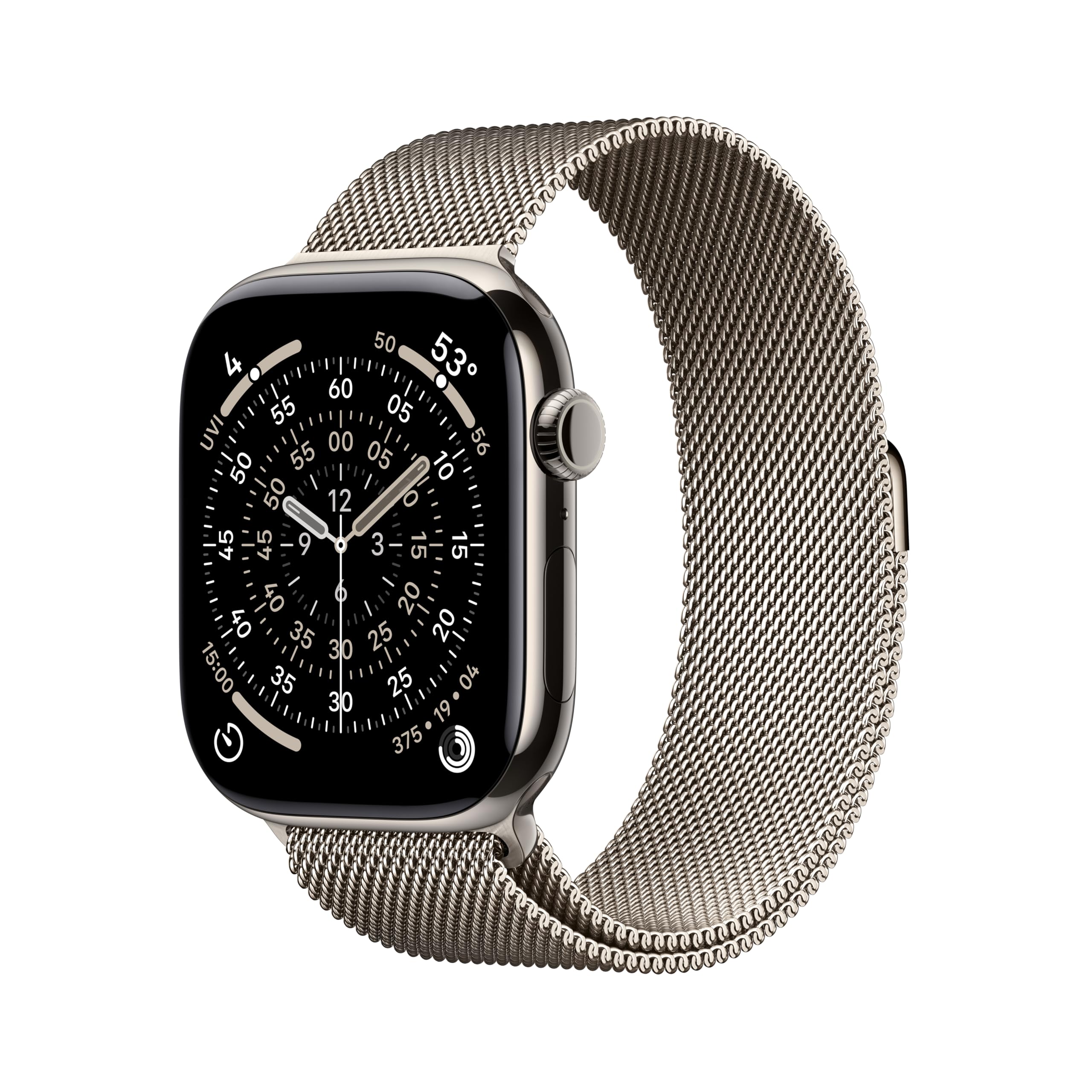 Apple Watch Series 11 [GPS + Cellular 42mm] Smartwatch with Rose Gold Aluminum Case w Light Blush Sport Band - S/M. Sleep Score, Fitness Tracker, Health Monitoring, Always-On Display, Water Resistant