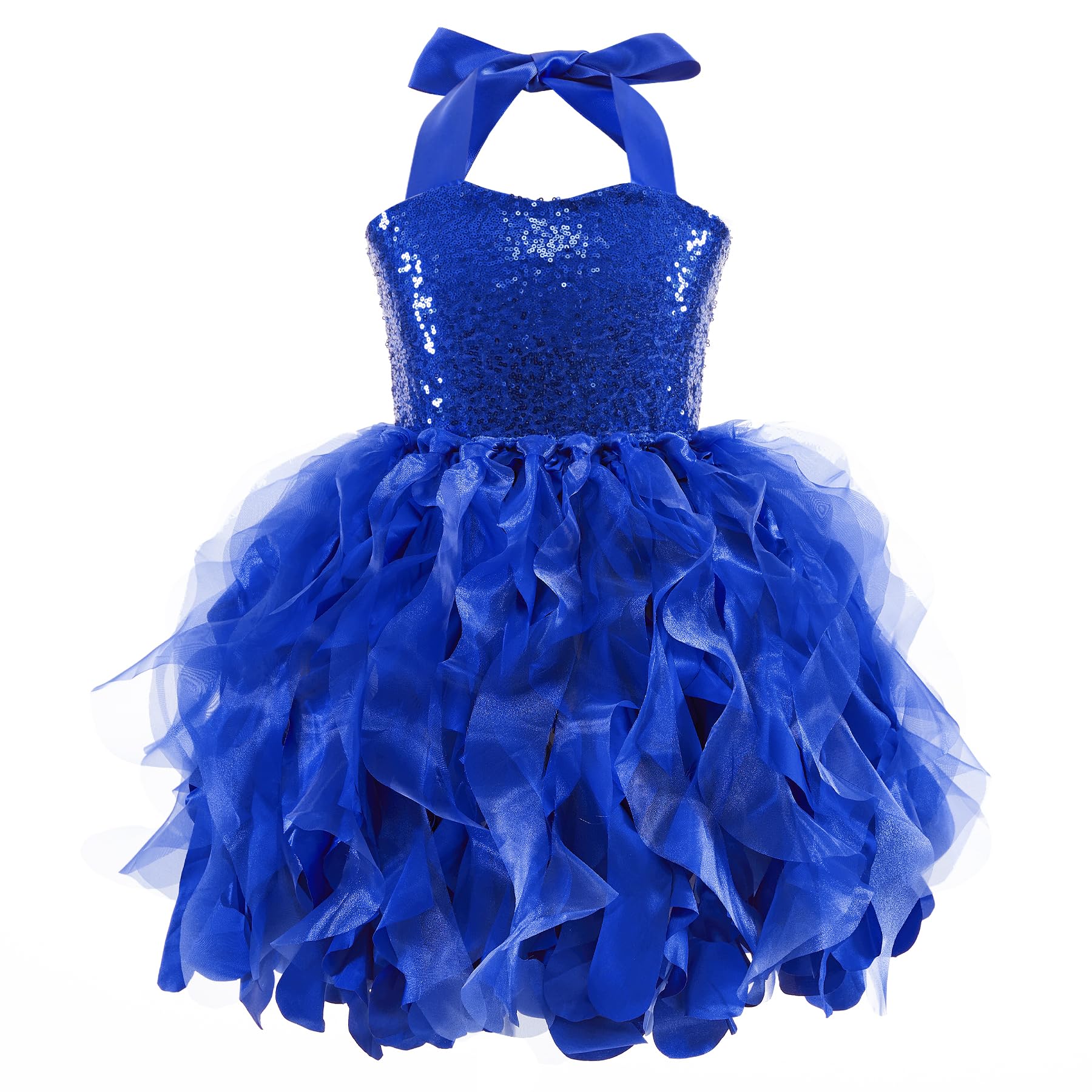 Suppromo Tutu Dress for Girls Sparkly Sequin Tulle Princess Birthday Party Prom Outfit Toddler Girls Sneaker Ball Gown Dress