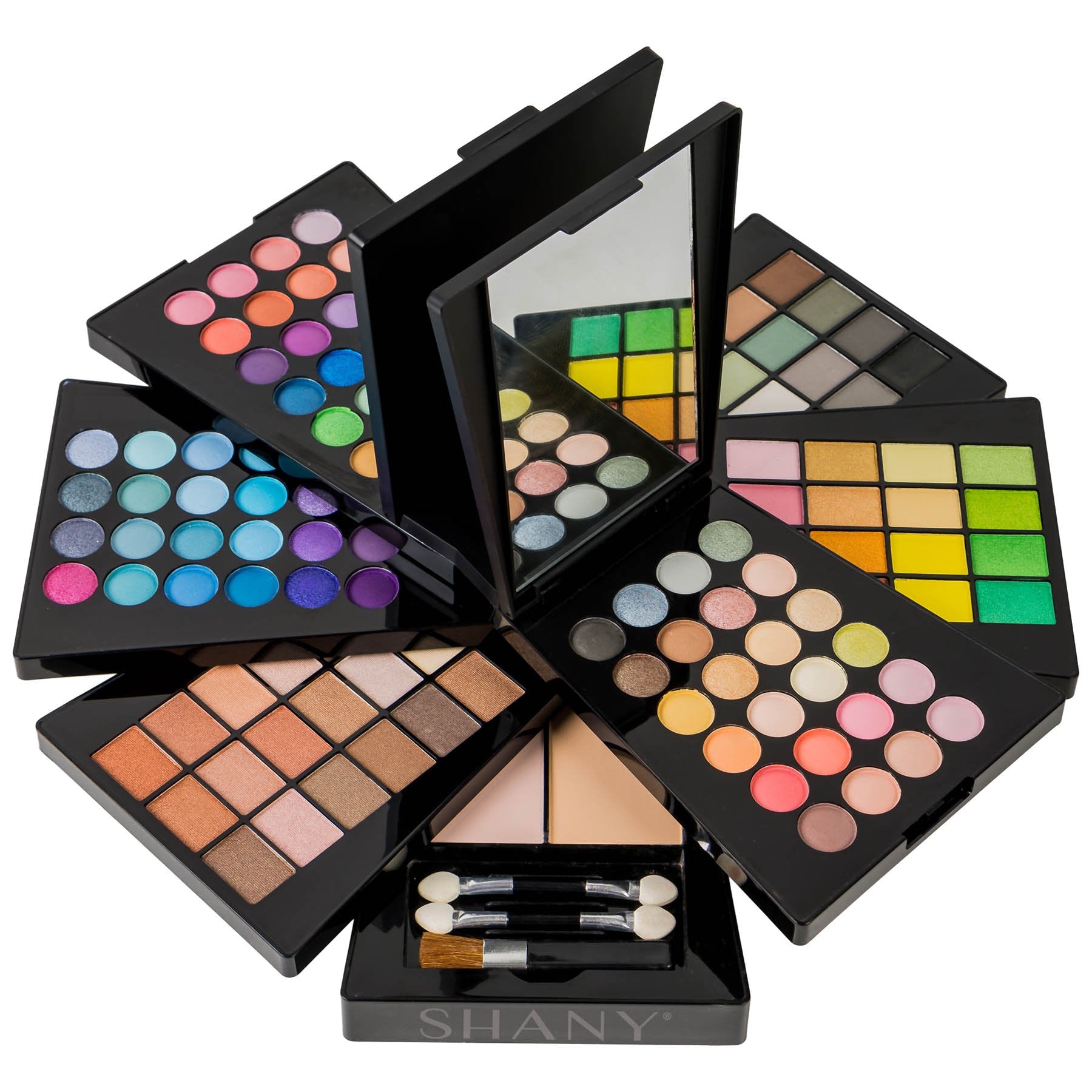 SHANY Elevated Essentials Makeup Set - All-in-One Makeup Kit with 72 Eyeshadows, 28 Lip Colors, 18 Gel Eyeliners, 10 Blushes, 1 Eye Primer, and 1 Cream Concealer