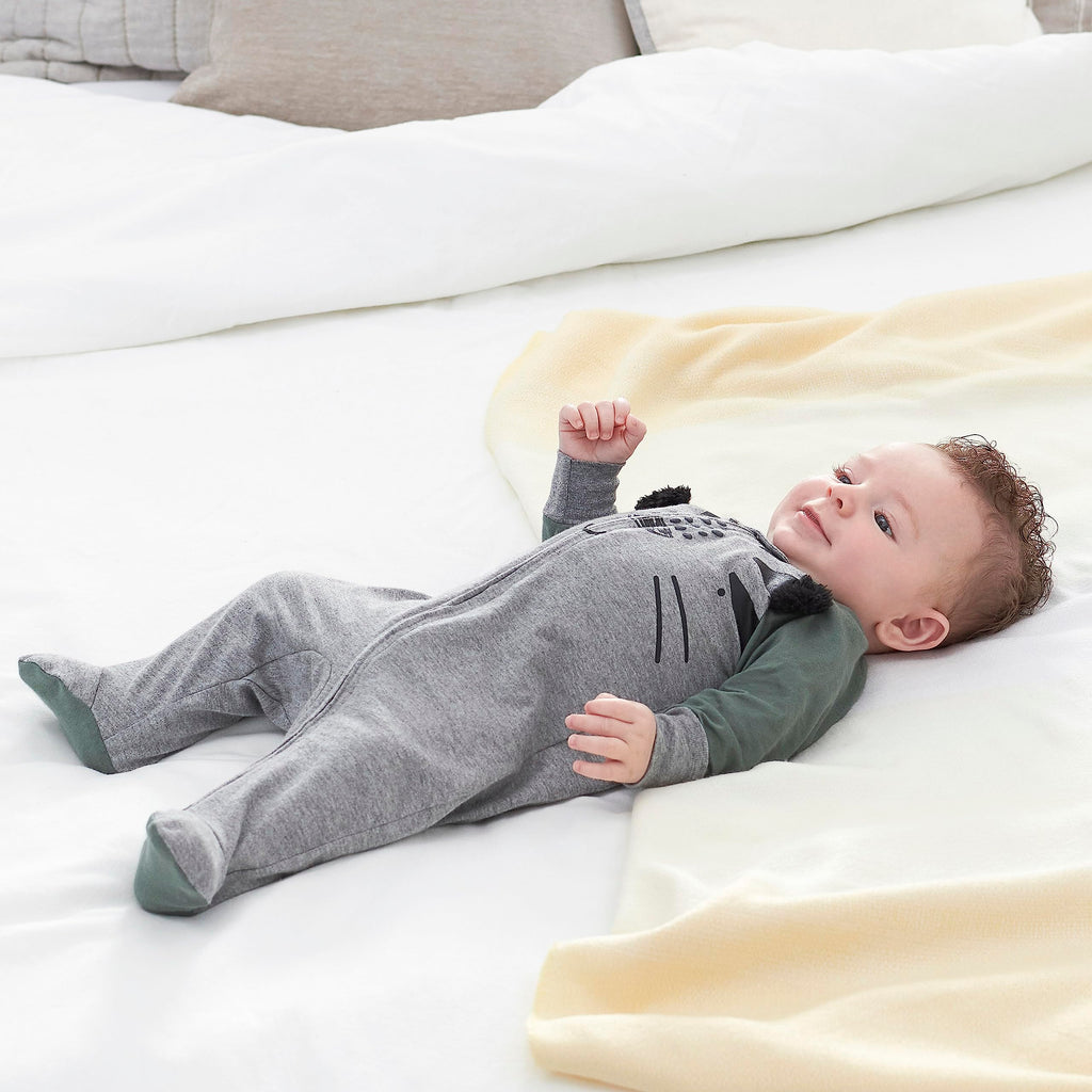 Gerber baby-boys 4 Pack Sleep 'N Play Footie