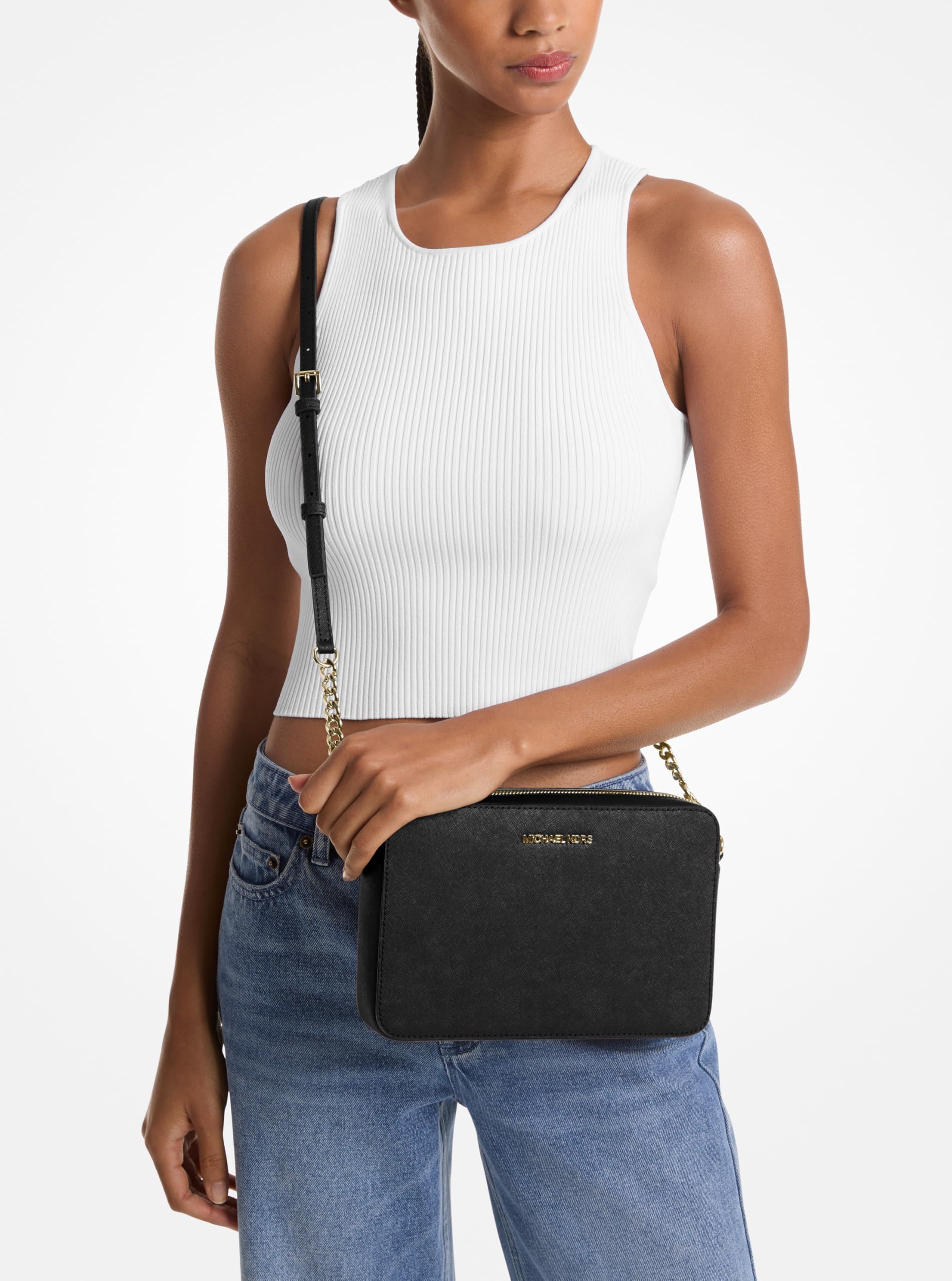 Michael Kors Women's Jet Set Large Crossbody Bag