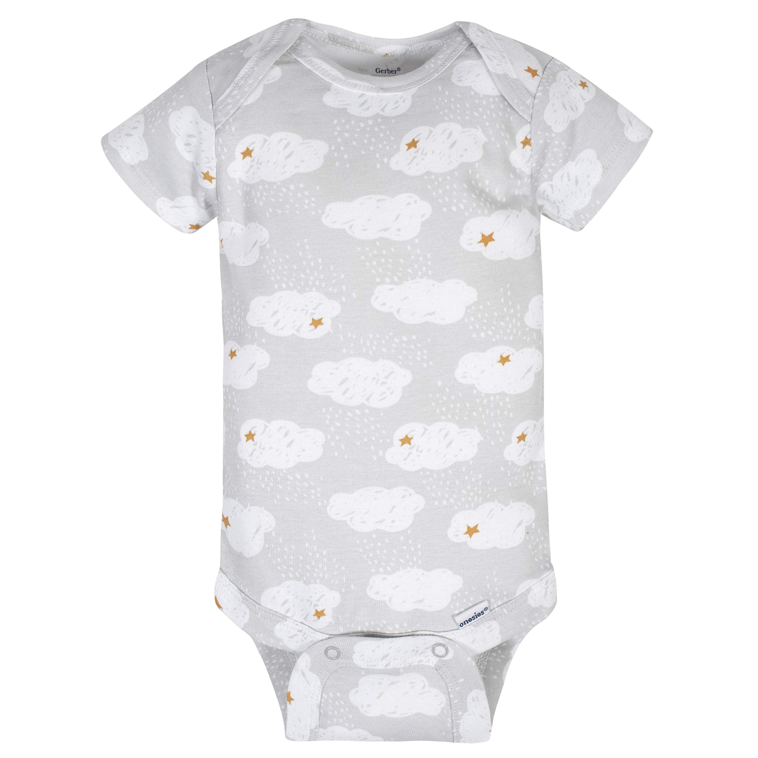 Gerber Unisex-Baby 8-pack Short Sleeve Onesies Bodysuits
