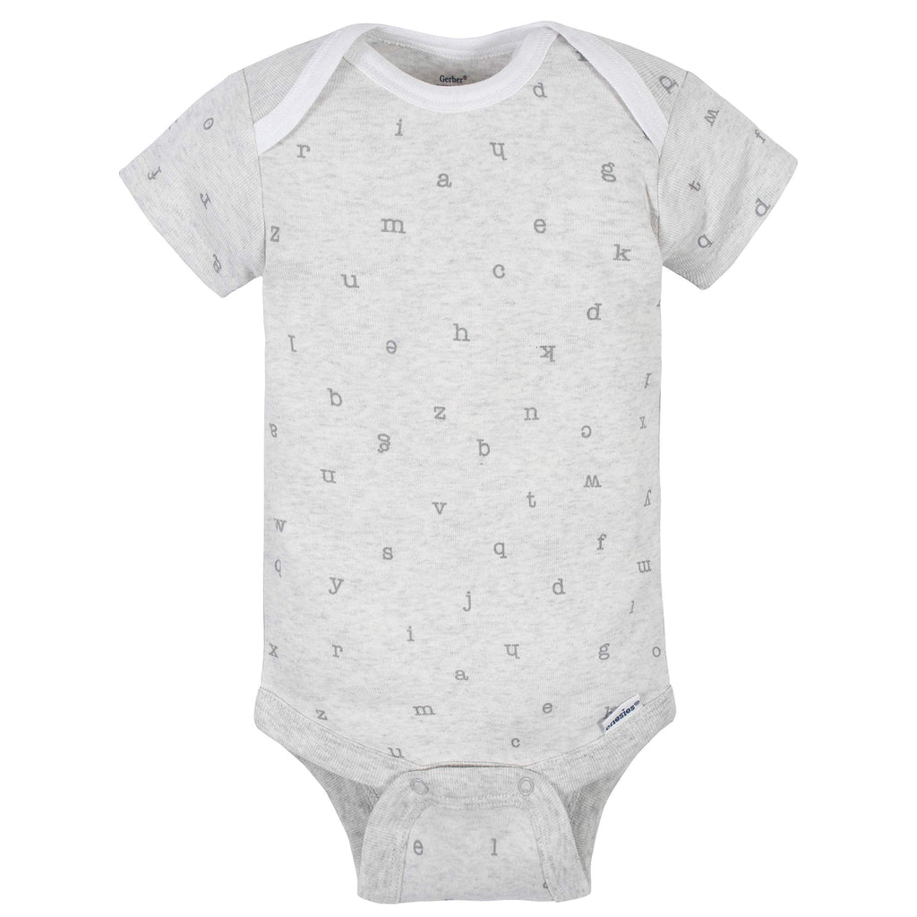 Gerber Unisex-Baby 8-pack Short Sleeve Onesies Bodysuits