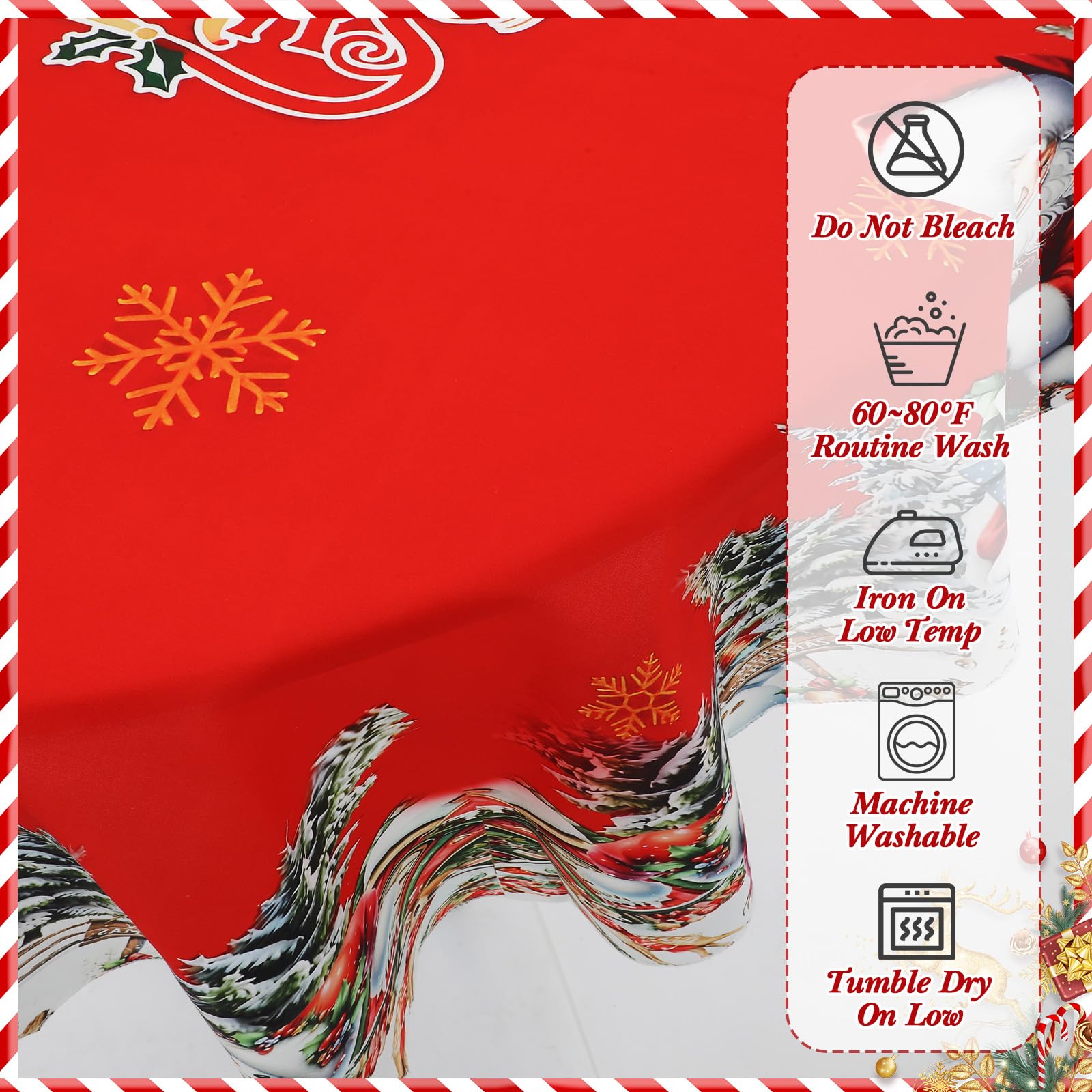 7 Pcs Sunflower Chair Covers and Tablecloth Set 60 x 84 Inch Waterproof Stain Rectangular Table Cover with Stretchable Removable Chair Slipcovers for Dining Room Kitchen Patio Summer Parties