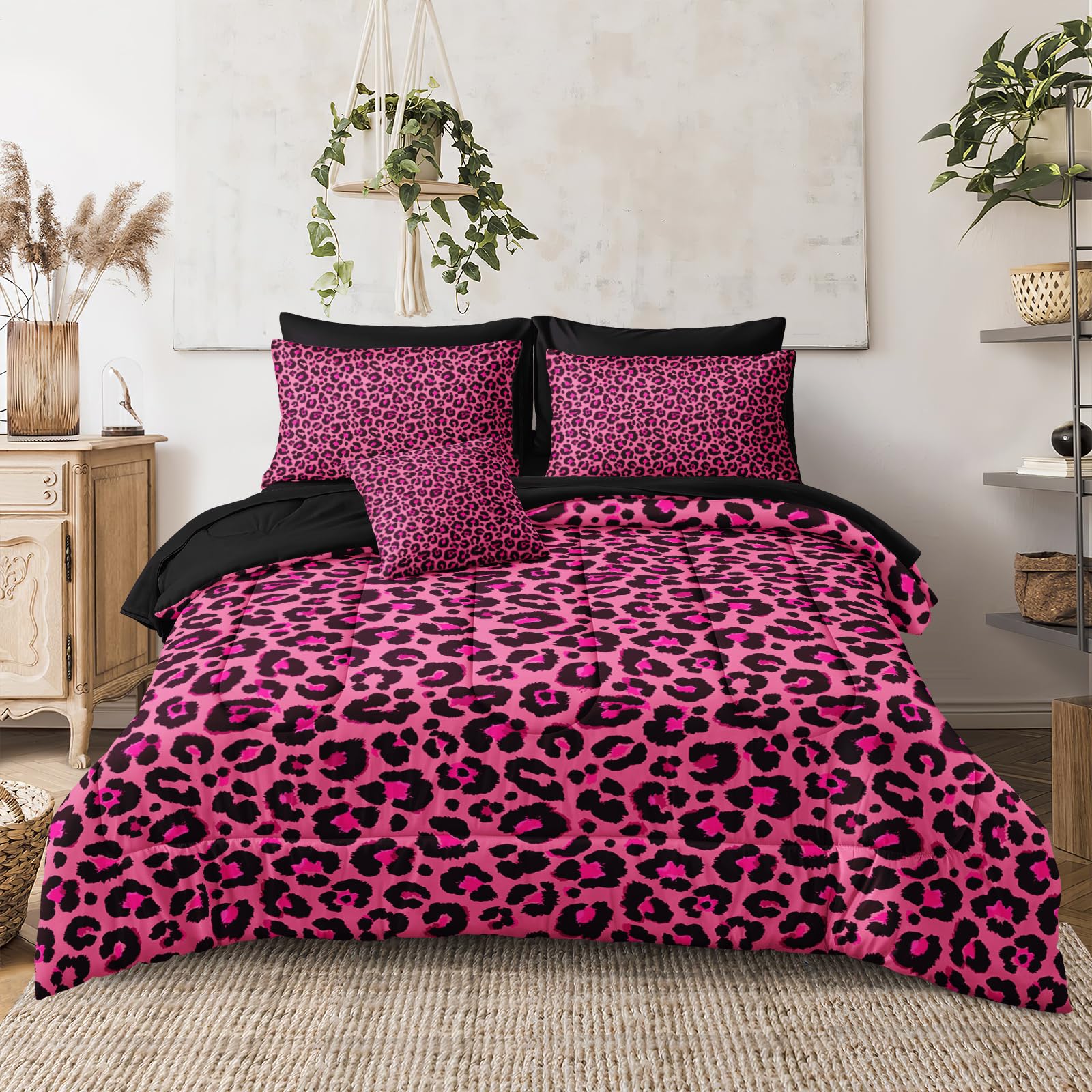 Ancient Egypt Comforter Set Black Gold Bedding Set Pharaoh Tribal Retro Comforter Egypt Cultural Theme Bedroom Decor Boho Exotic Vintage Bedding King Bed in A Bag