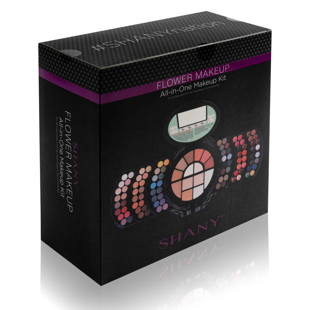 SHANY Elevated Essentials Makeup Set - All-in-One Makeup Kit with 72 Eyeshadows, 28 Lip Colors, 18 Gel Eyeliners, 10 Blushes, 1 Eye Primer, and 1 Cream Concealer
