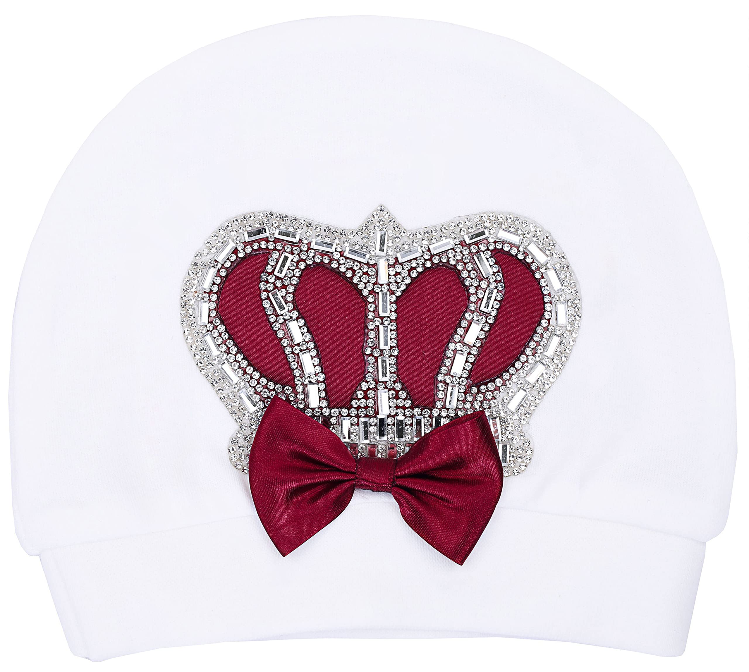 Lilax Baby Boy Newborn Crown Jewels Layette 3 Piece Gift Set