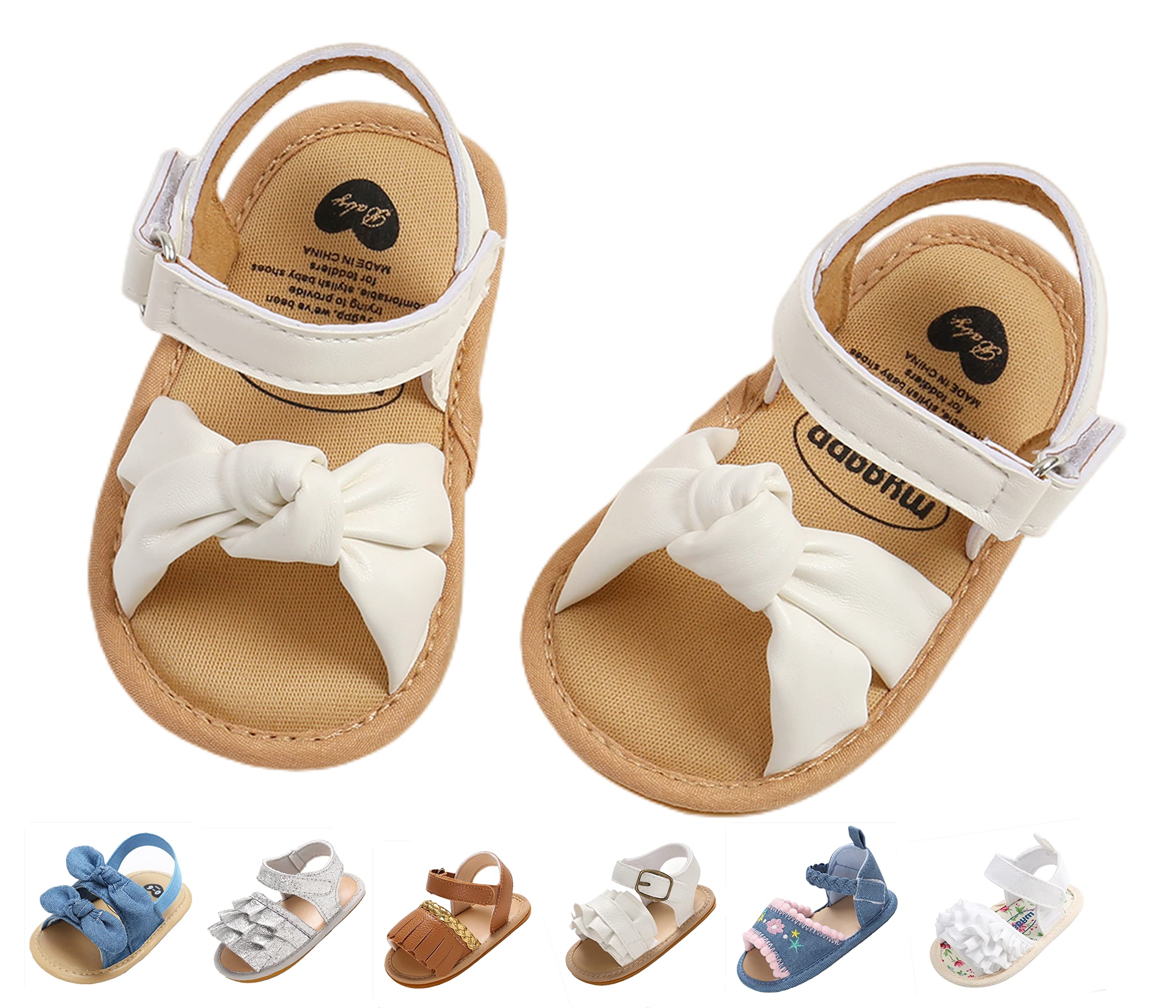 Baby Girls Sandals Summer Shoes Outdoor First Walker Toddler Girls Shoes For Summer