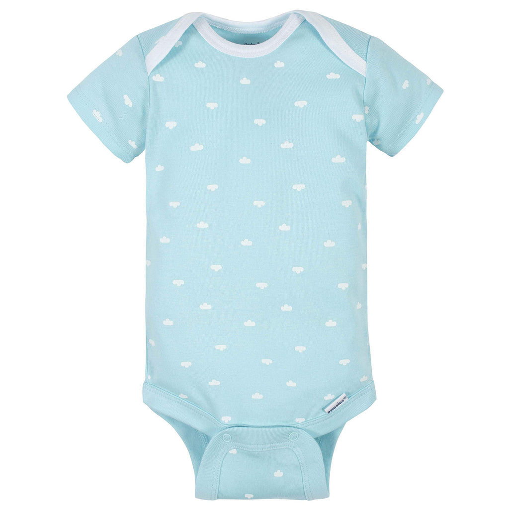 Gerber Unisex-Baby 8-pack Short Sleeve Onesies Bodysuits