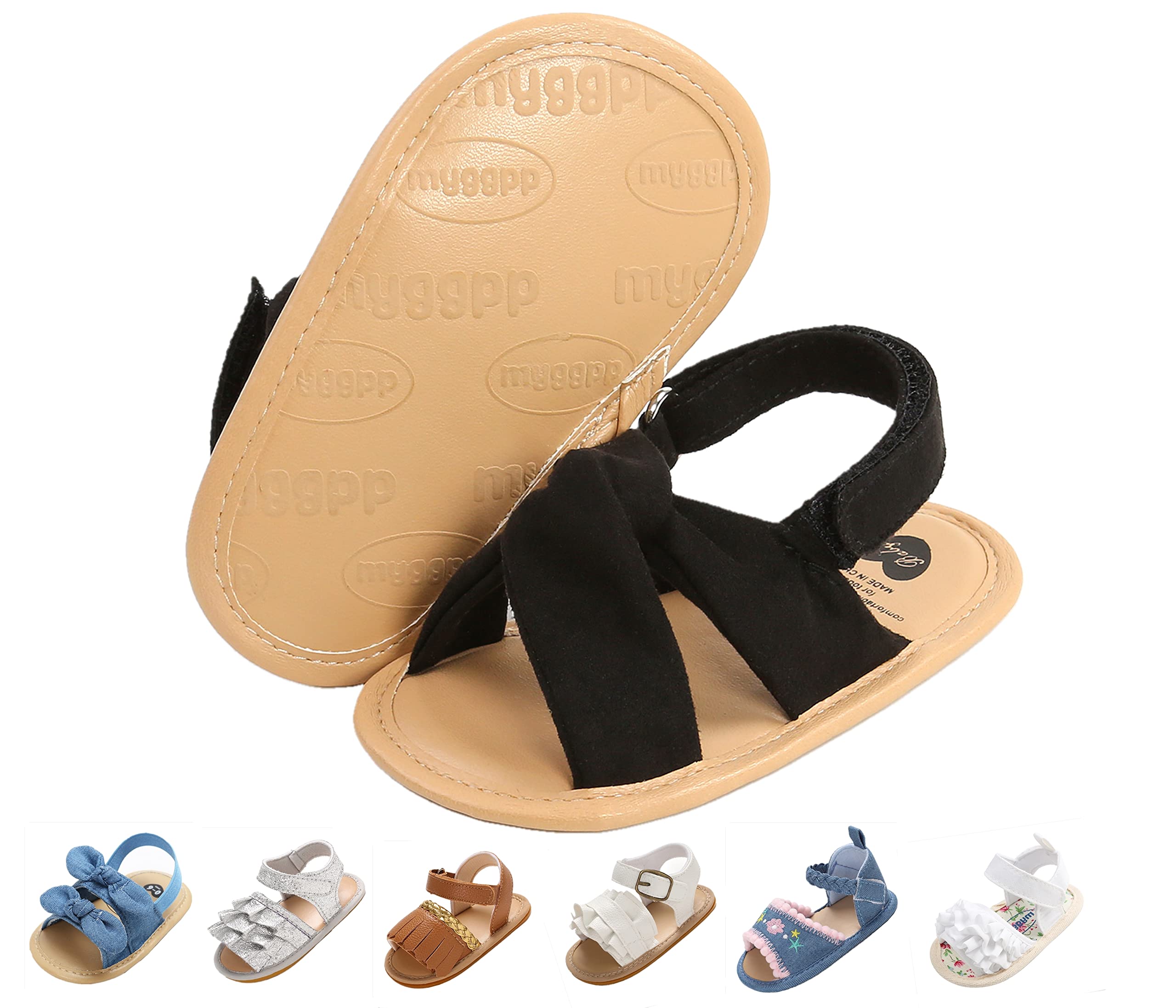 Baby Girls Sandals Summer Shoes Outdoor First Walker Toddler Girls Shoes For Summer