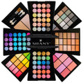 SHANY Elevated Essentials Makeup Set - All-in-One Makeup Kit with 72 Eyeshadows, 28 Lip Colors, 18 Gel Eyeliners, 10 Blushes, 1 Eye Primer, and 1 Cream Concealer
