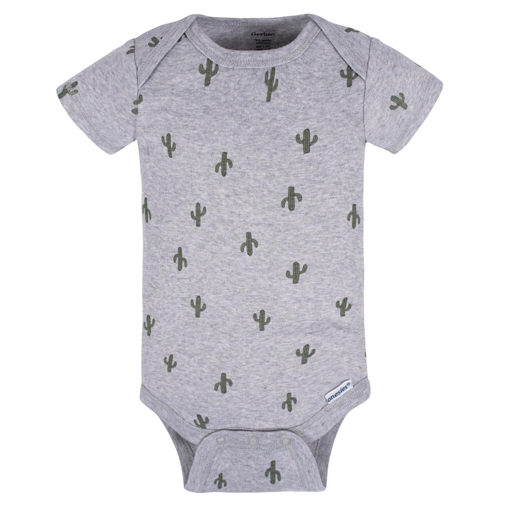 Gerber Unisex-Baby 8-pack Short Sleeve Onesies Bodysuits