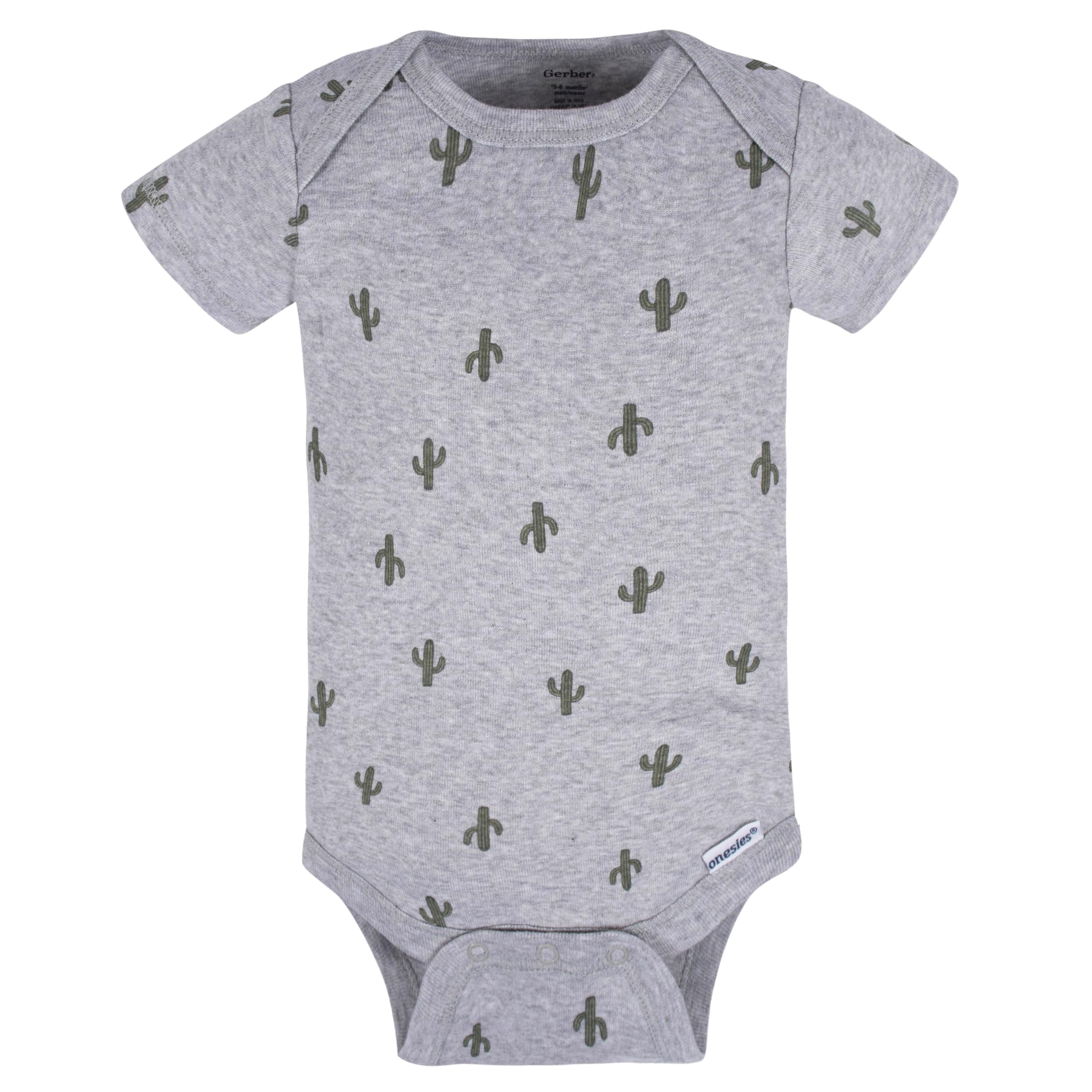 Gerber Unisex-Baby 8-pack Short Sleeve Onesies Bodysuits