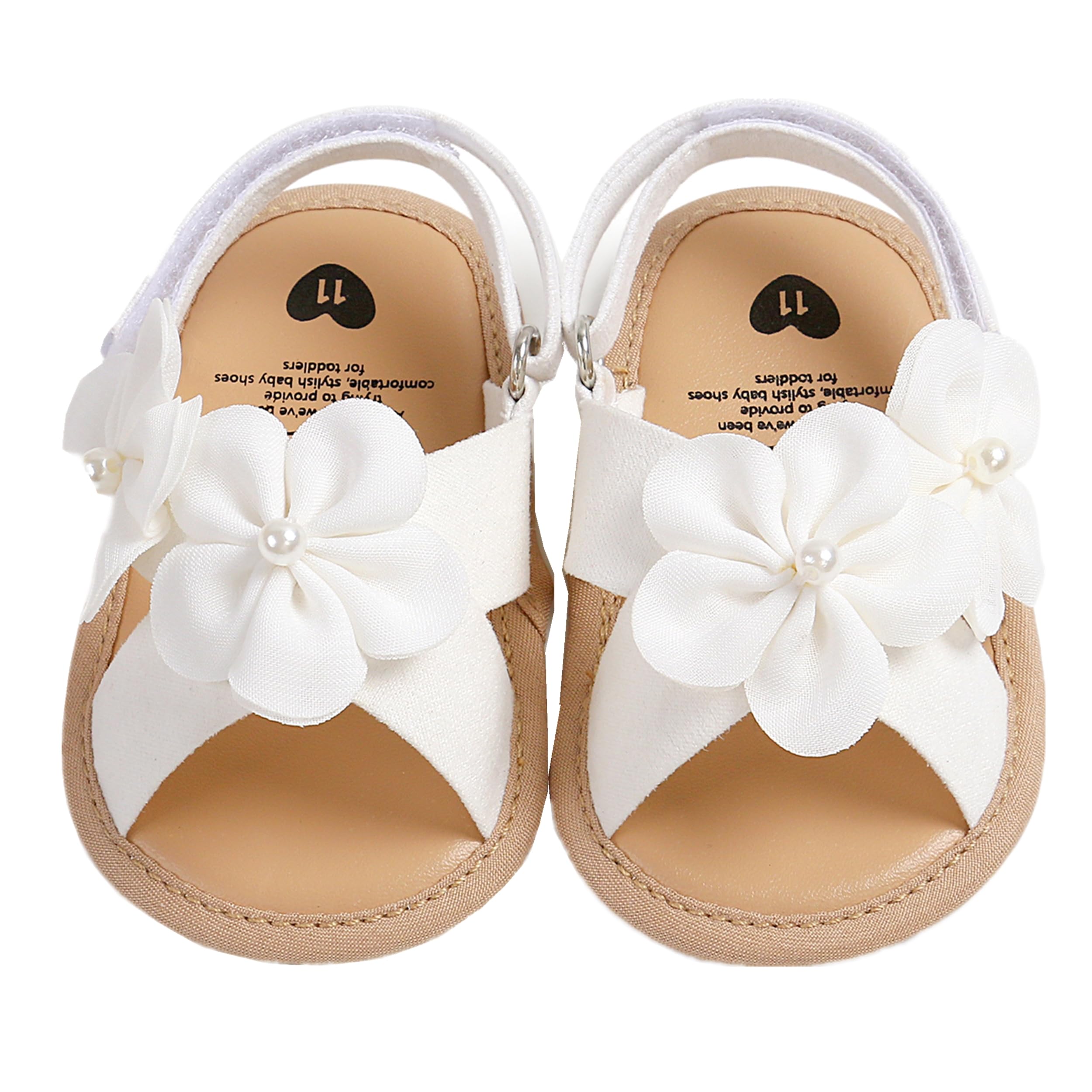 Baby Girls Sandals Summer Shoes Outdoor First Walker Toddler Girls Shoes For Summer
