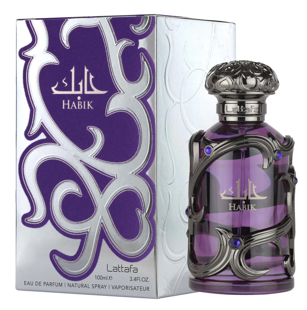 Lattafa Habik – Floral, Fruity, Fresh, Musky – Eau de Parfum Spray Long-Lasting Fragrance for Women, 3.4 Ounce / 100 ml