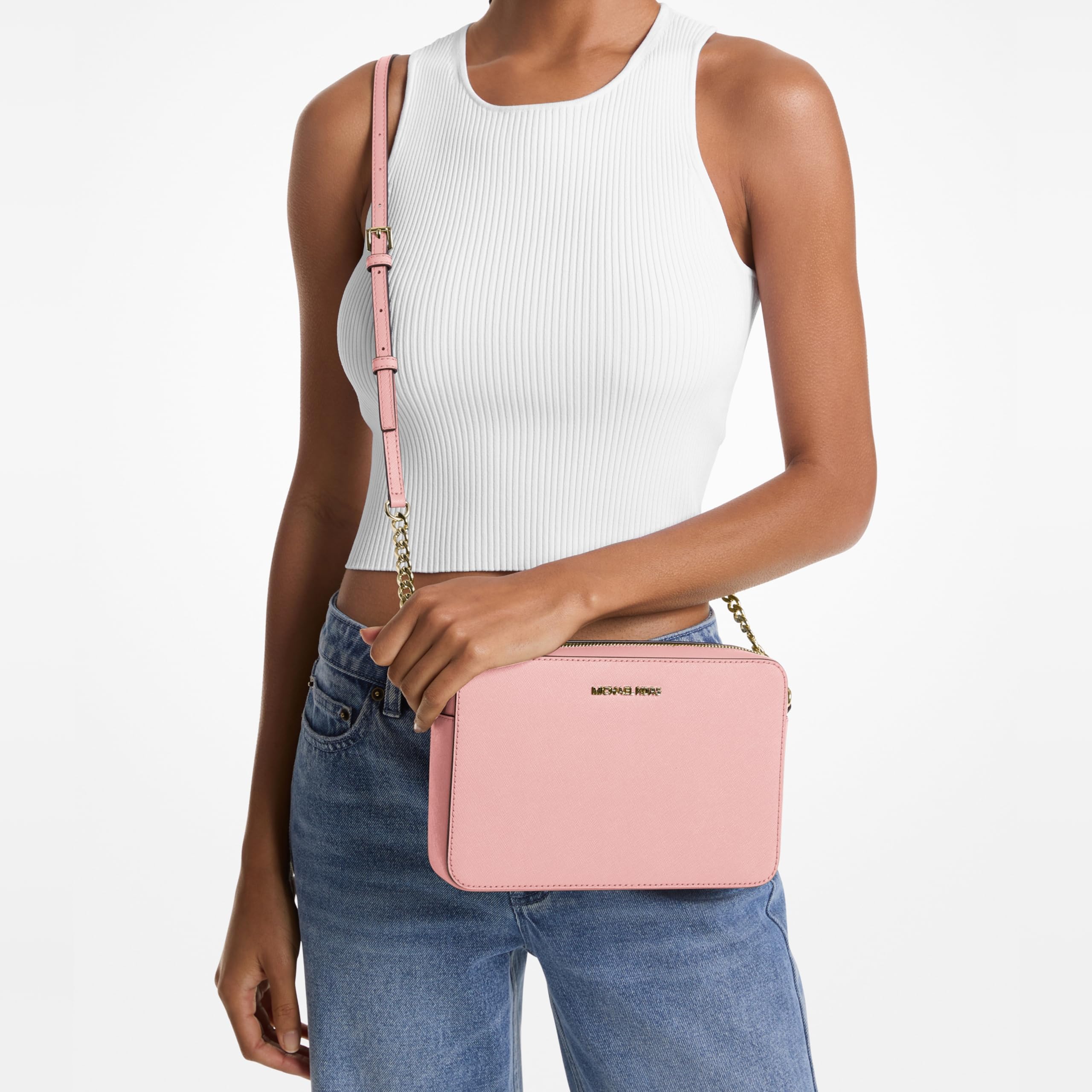Michael Kors Women's Jet Set Large Crossbody Bag
