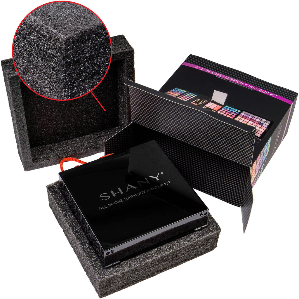 SHANY Elevated Essentials Makeup Set - All-in-One Makeup Kit with 72 Eyeshadows, 28 Lip Colors, 18 Gel Eyeliners, 10 Blushes, 1 Eye Primer, and 1 Cream Concealer