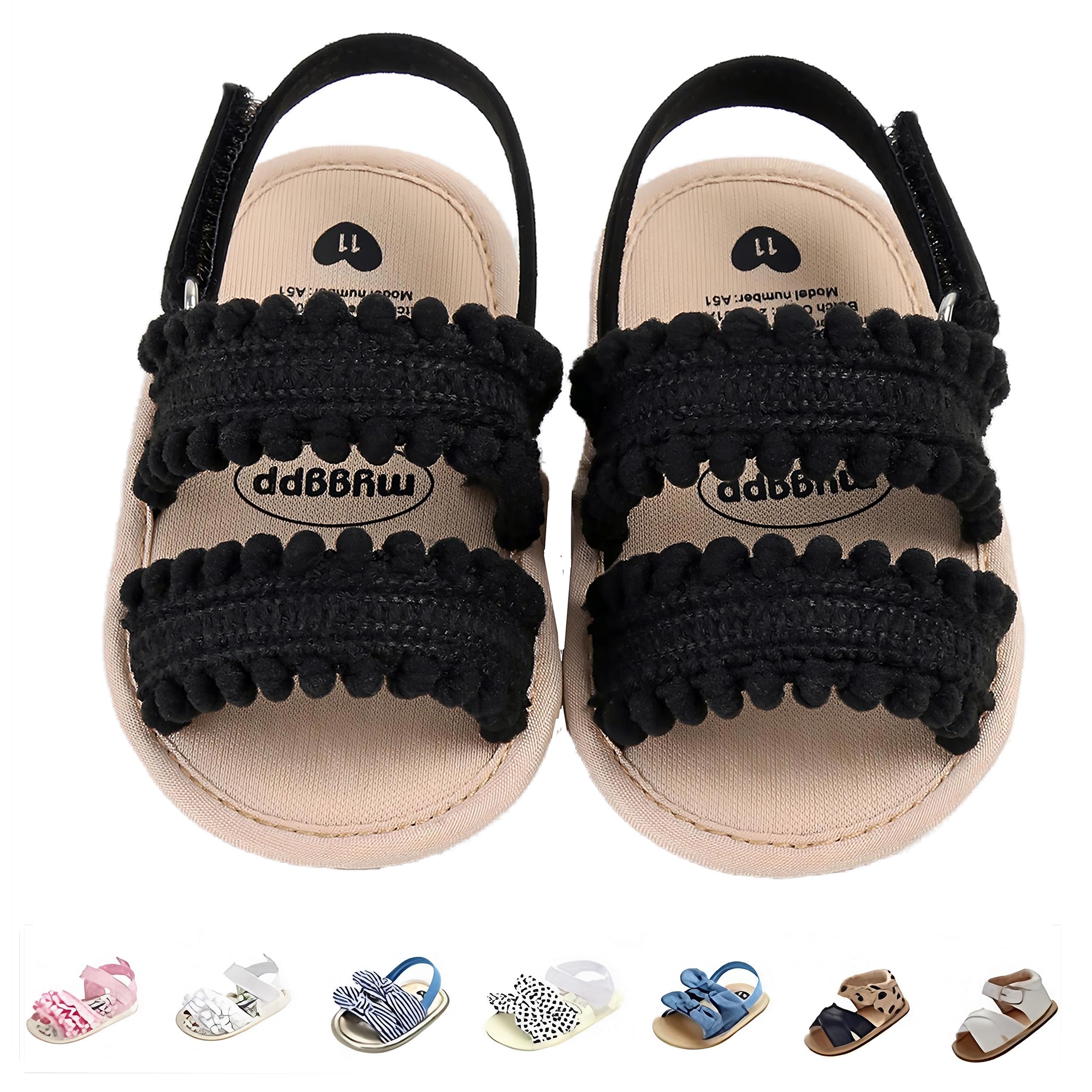 Baby Girls Sandals Summer Shoes Outdoor First Walker Toddler Girls Shoes For Summer
