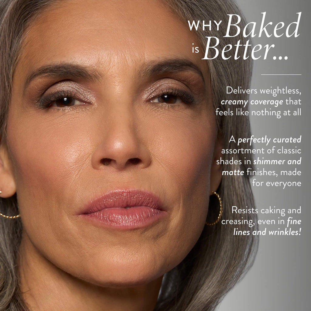 LAURA GELLER NEW YORK The Delectables Earthy Essentials Baked Eyeshadow Palette | 14 Pigmented Eyeshadows Blendable Natural Look