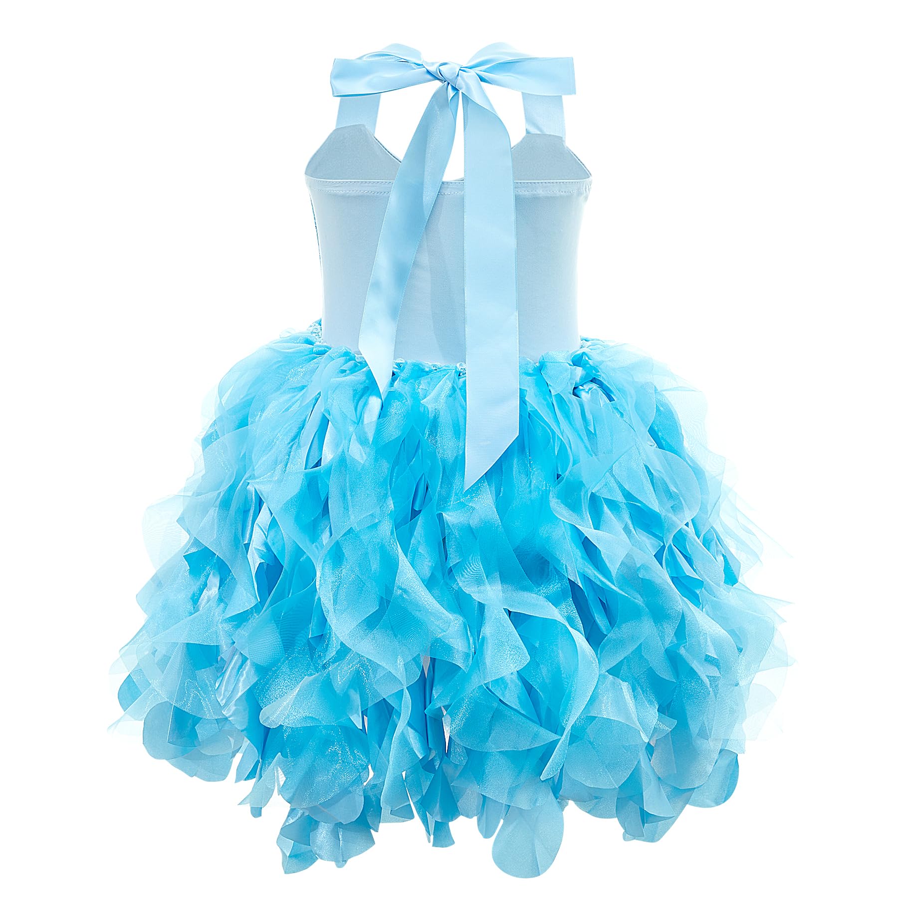 Suppromo Tutu Dress for Girls Sparkly Sequin Tulle Princess Birthday Party Prom Outfit Toddler Girls Sneaker Ball Gown Dress