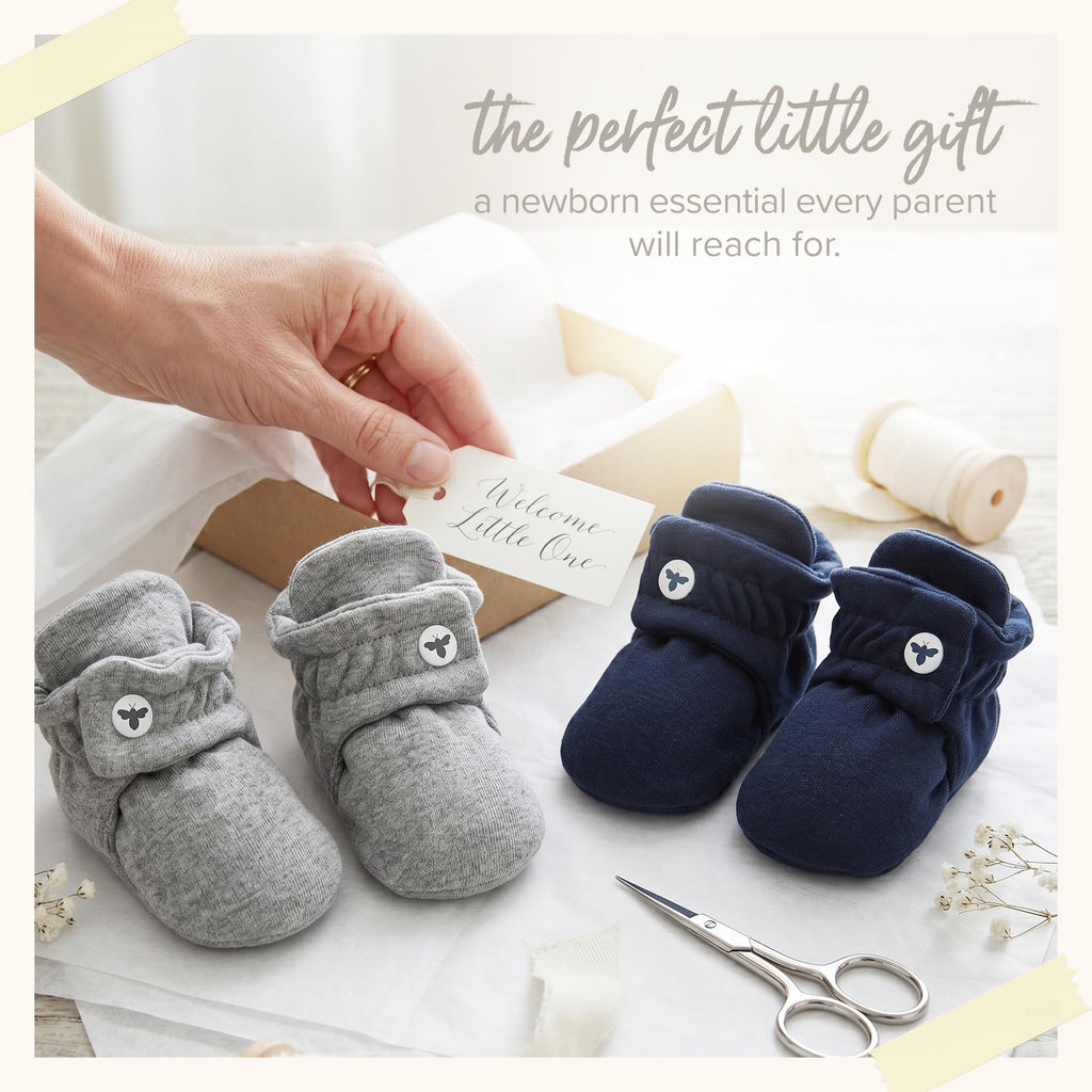 Burt's Bees Baby Unisex Baby Booties