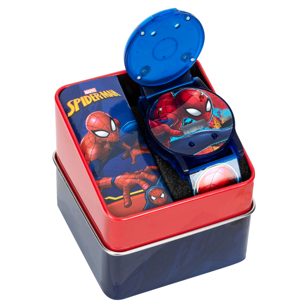 Marvel Spider-Man Kids Watches – Digital Display, Interactive Features, Adjustable Strap, Vibrant Spider-Man Graphics, Durable for Active Kids