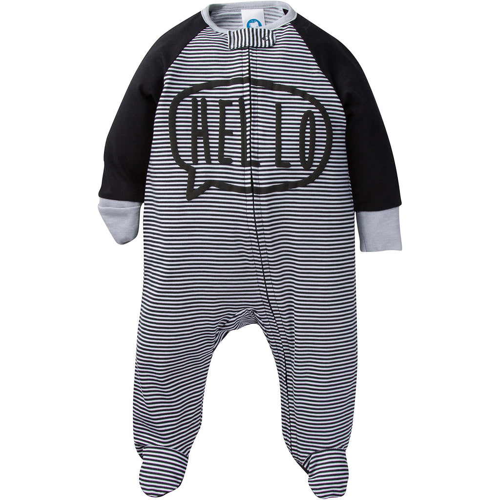Gerber baby-boys 4 Pack Sleep 'N Play Footie