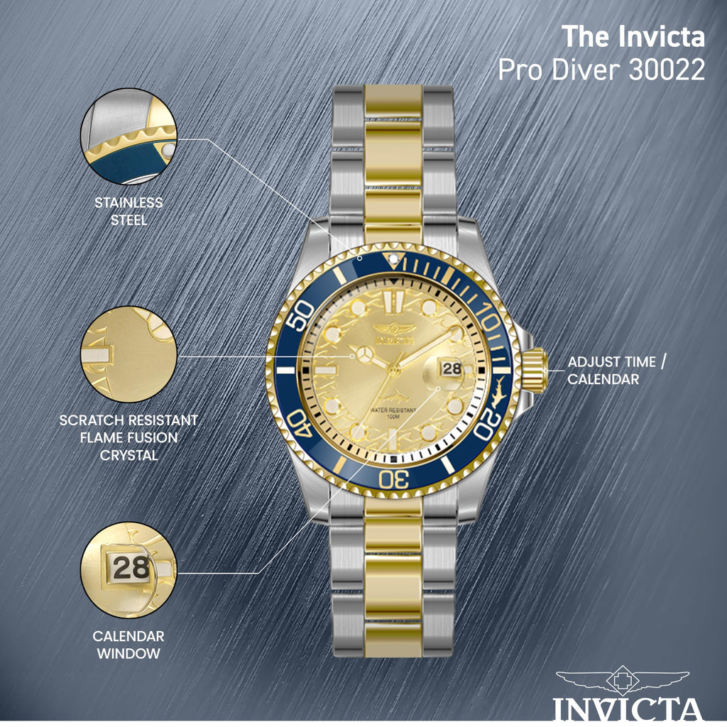 Invicta Men's Pro Diver Quartz Watch