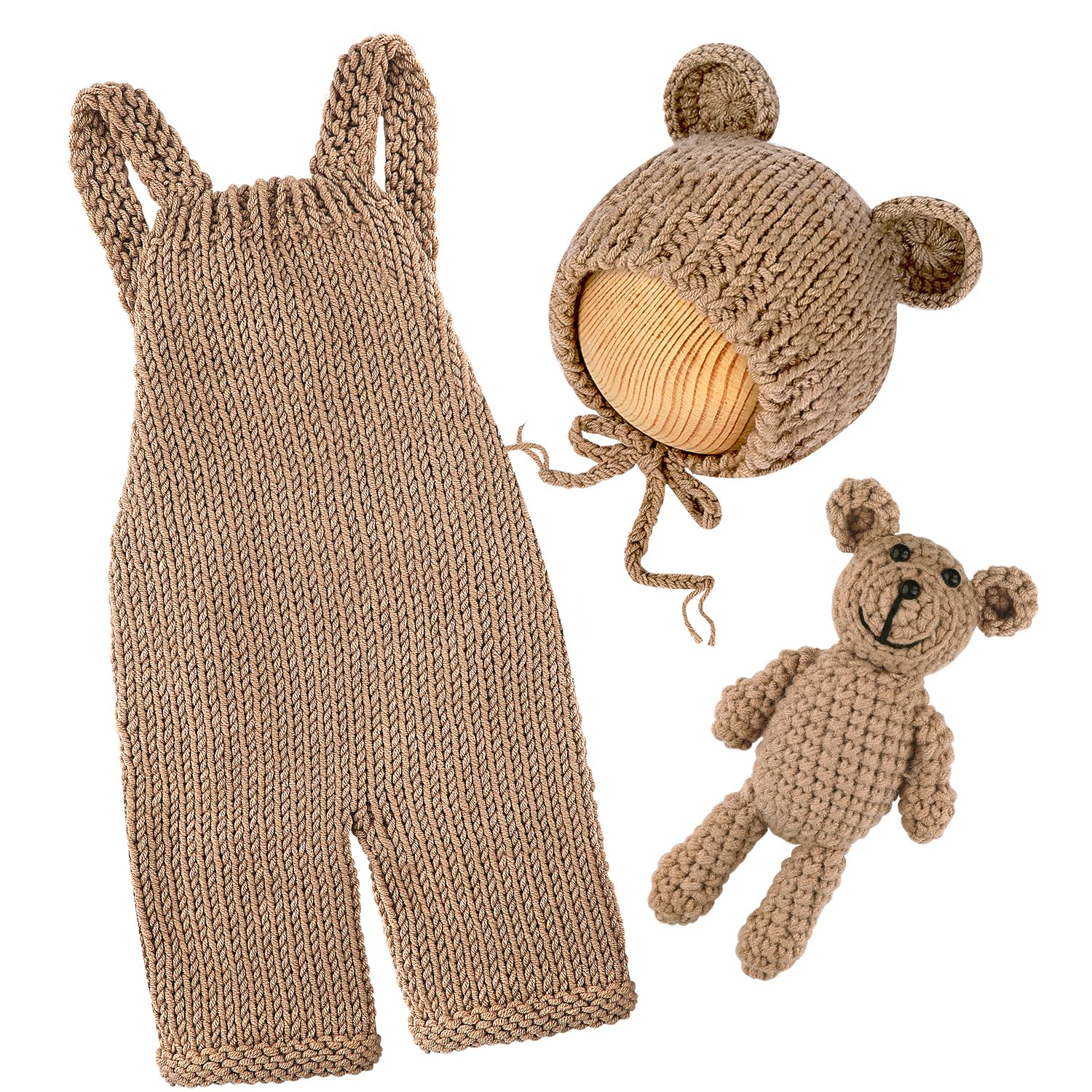 BLUETOP Cute Newborn Photography Outfits Boys Girls Baby Costume Set
