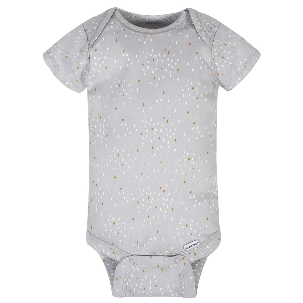 Gerber Unisex-Baby 8-pack Short Sleeve Onesies Bodysuits