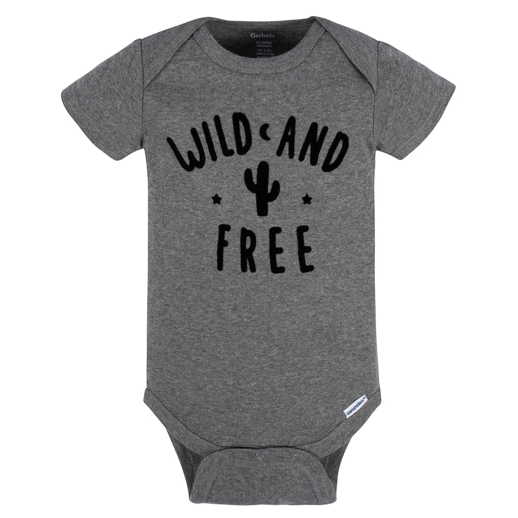 Gerber Unisex-Baby 8-pack Short Sleeve Onesies Bodysuits
