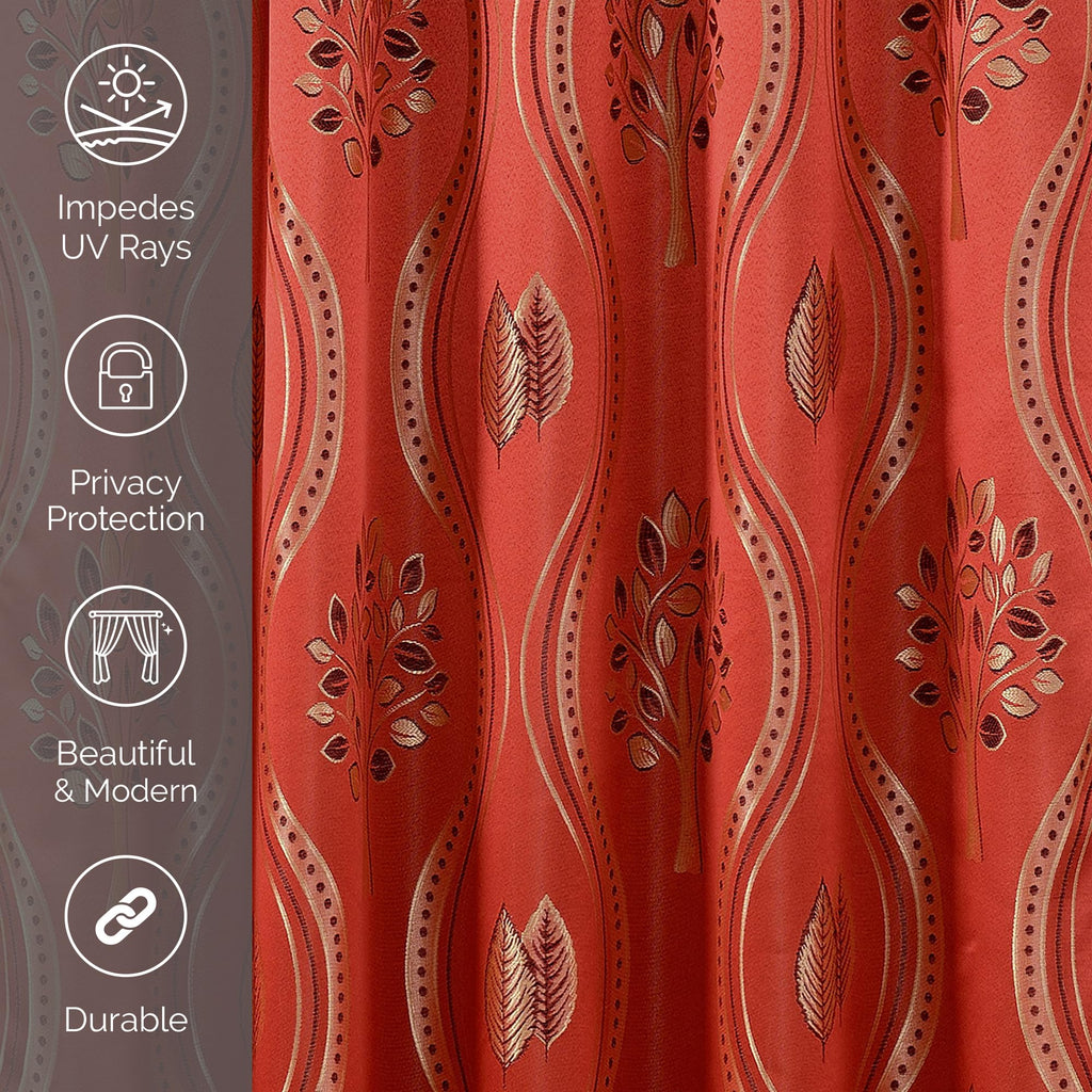 Elegant Comfort Luxurious Beautiful Curtain Panel Set with Attached Valance and Backing 54" X 84 inch (Set of 2), Navy Blue