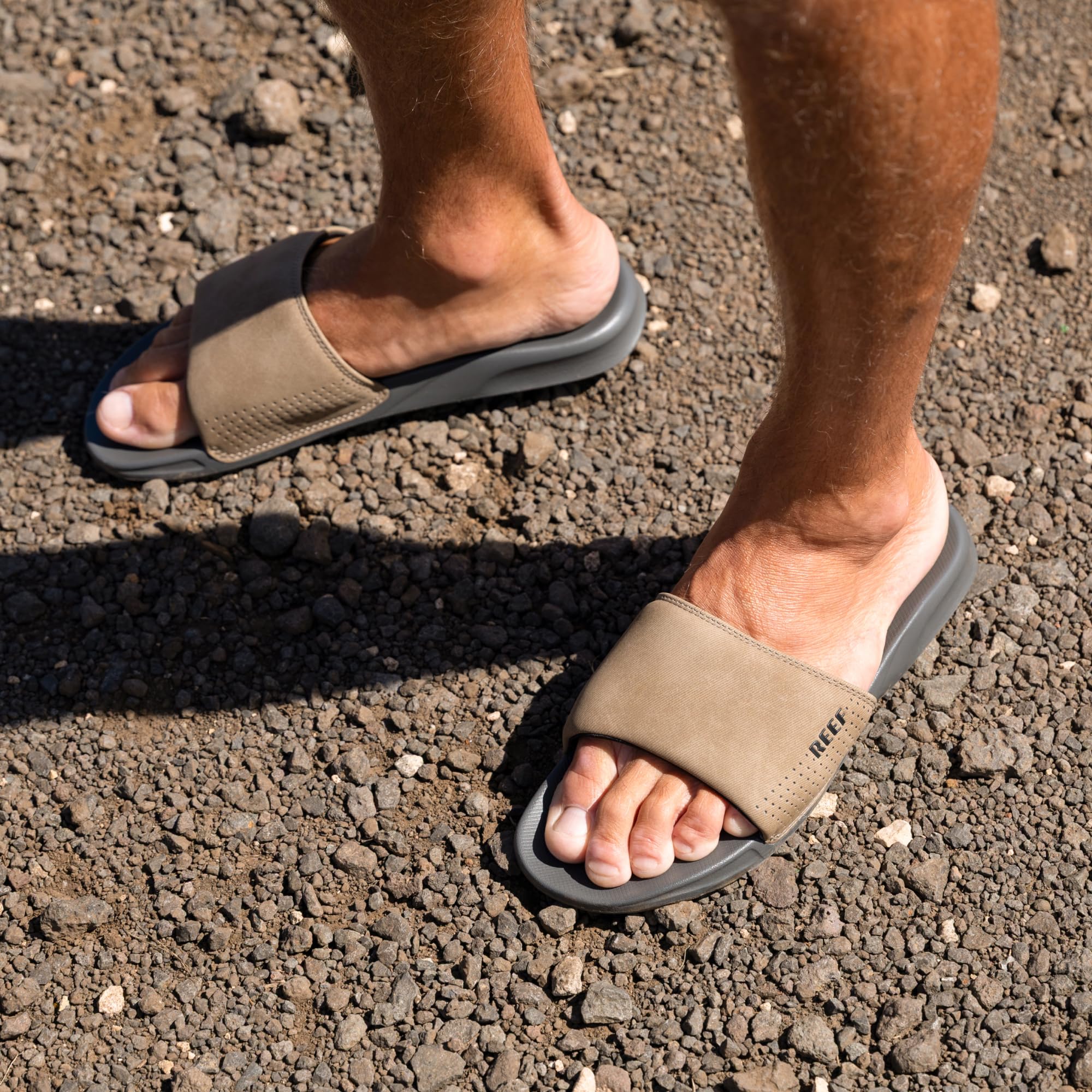 REEF Men's One Slide Sandals