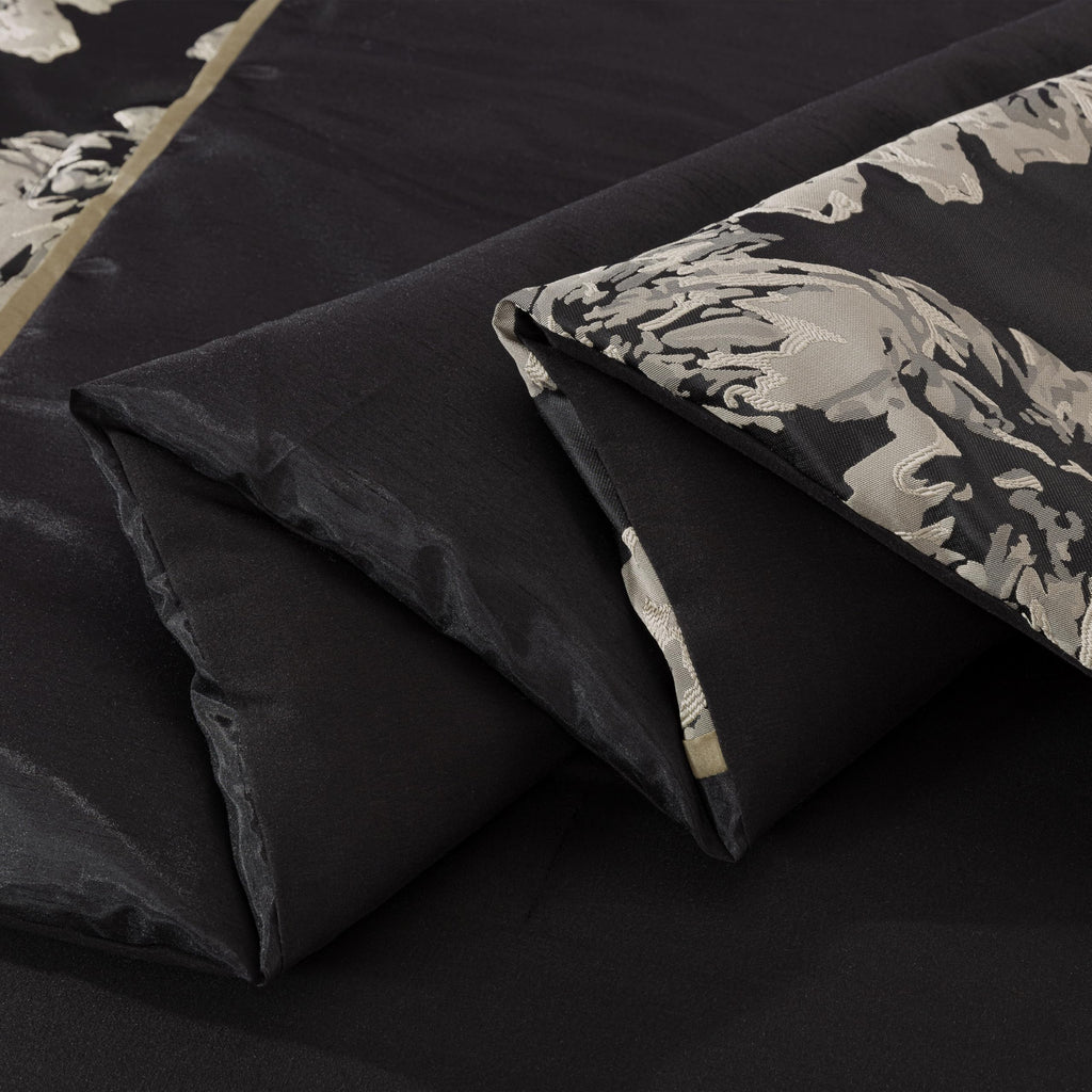 Chezmoi Collection Adelle 7-Piece Paisley Jacquard Embroidered Comforter Bedding Set, King Size